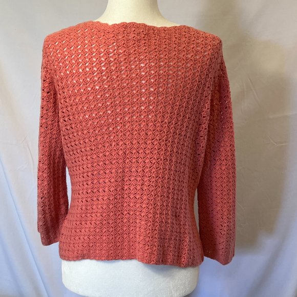 Apt 9 cardigan coral sweater - Picture 5 of 6
